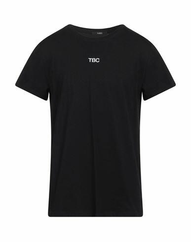 14bros Man T-shirt Black Cotton Cover