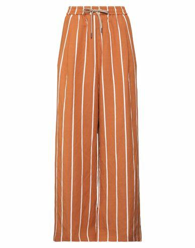 Berwich Woman Pants Brown Viscose, Polyester Cover