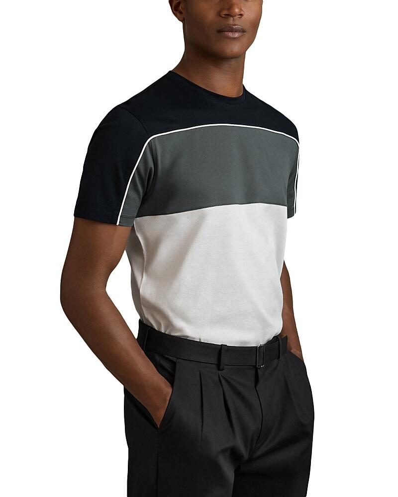 Reiss Woods Regular Fit Color Block Tee Cover