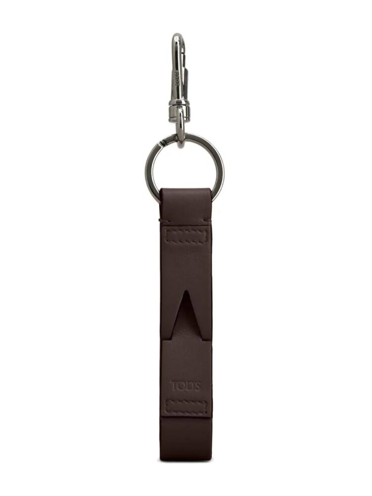 Tod's leather key holder - Brown Cover