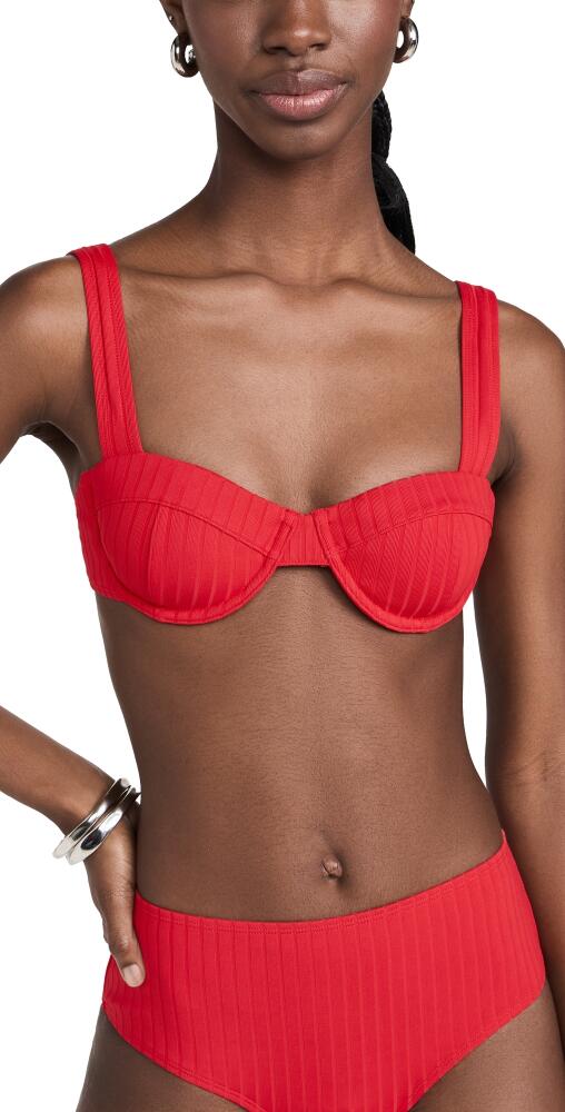 Solid & Striped Lilo Bikini Top Lipstick Cover