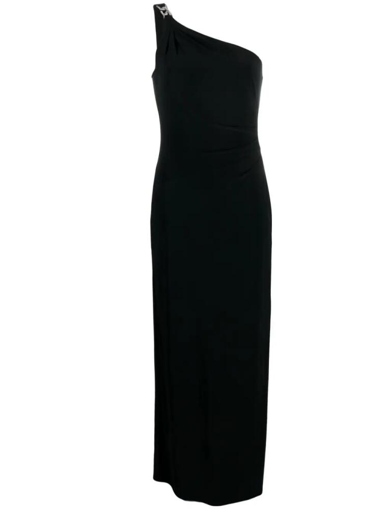 Lauren Ralph Lauren one-shoulder midi dress - Black Cover