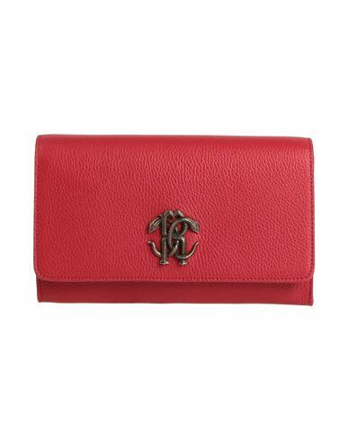 Roberto Cavalli Woman Handbag Brick red Bull skin Cover