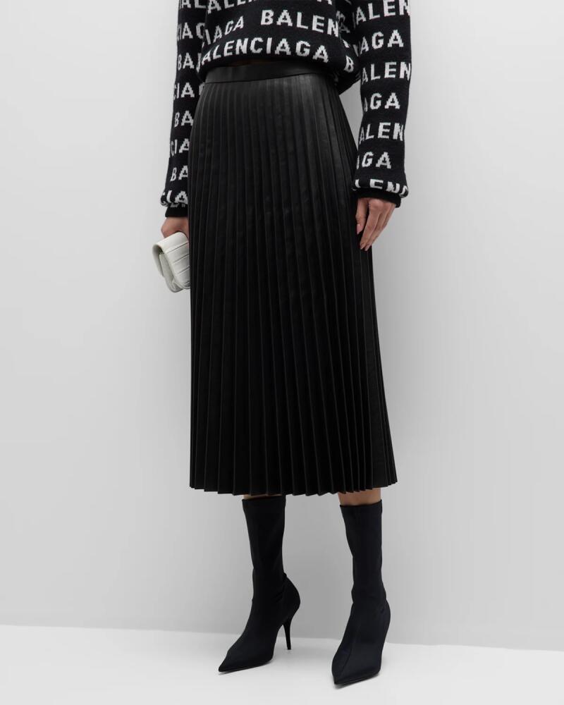 Balenciaga Pleated Skirt Cover