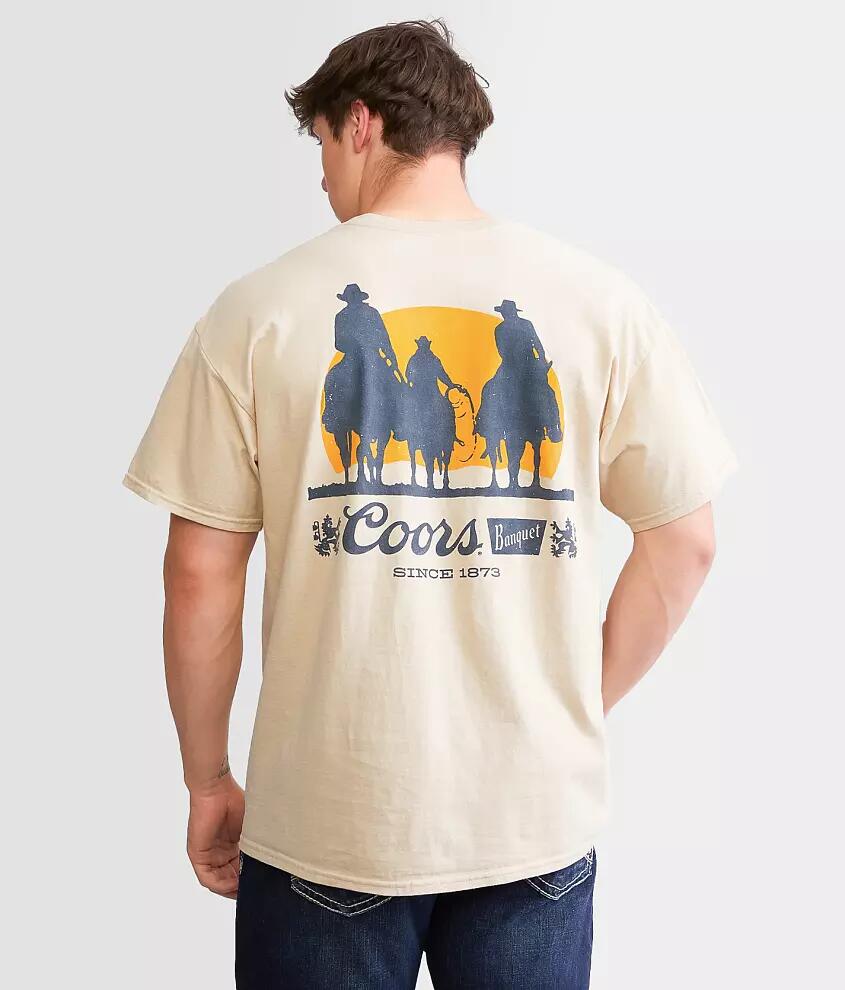 Junkfood Coors Banquet Cowboy T-Shirt Cover