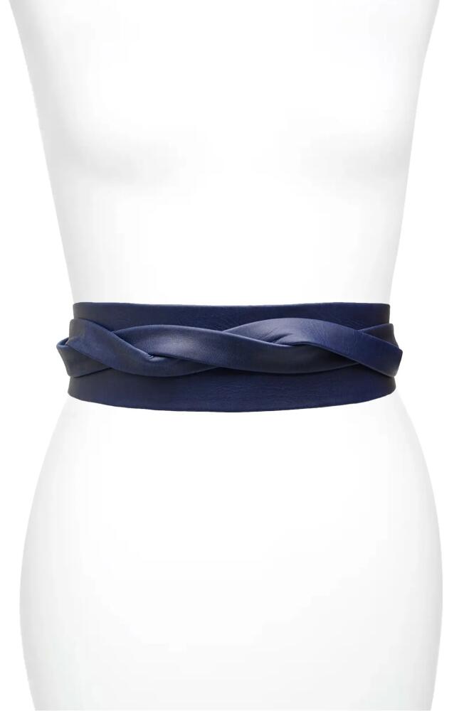 Ada Classic Wrap Belt in Marine Cover