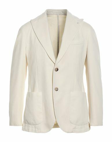 L. b.m. 1911 Man Blazer Cream Cotton, Cashmere Cover