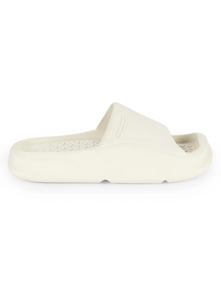 Heron Preston Men's Moulded Platform Slides - White Cover