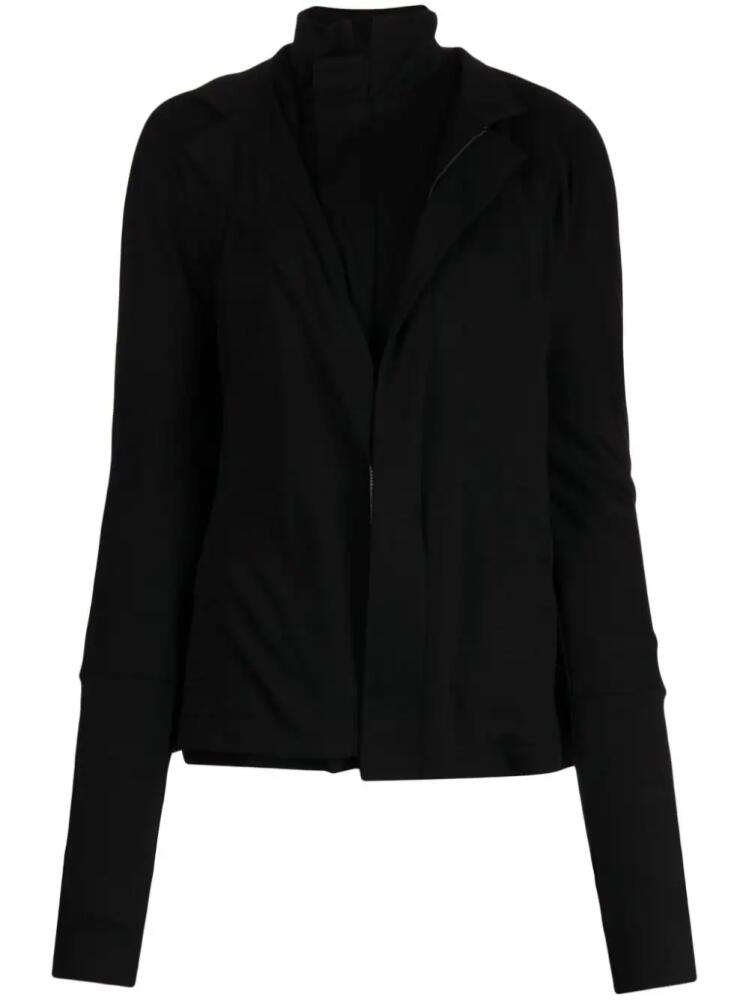 Yohji Yamamoto zip-up wool cardigan - Black Cover