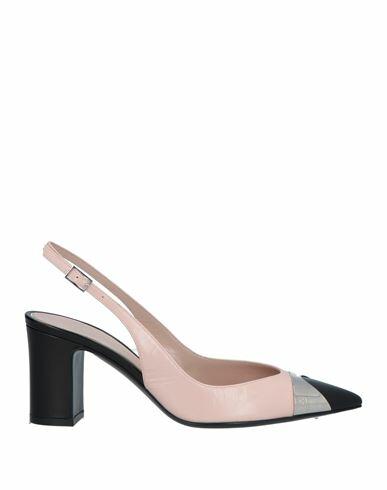 Giorgio Armani Woman Pumps Blush Leather Cover