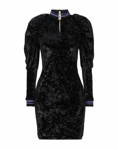 Gcds Woman Mini dress Black Polyester, Elastane, Polyamide, Cotton Cover