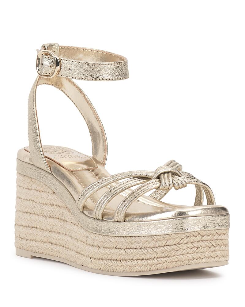 Vince Camuto Women's Loressa Ankle Strap Espadrille Wedge Sandals Cover