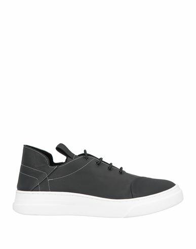 Bruno Bordese Man Sneakers Black Leather Cover