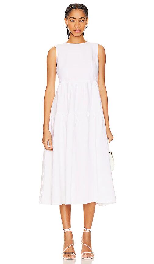 Jakke Julia Dress in White Cover