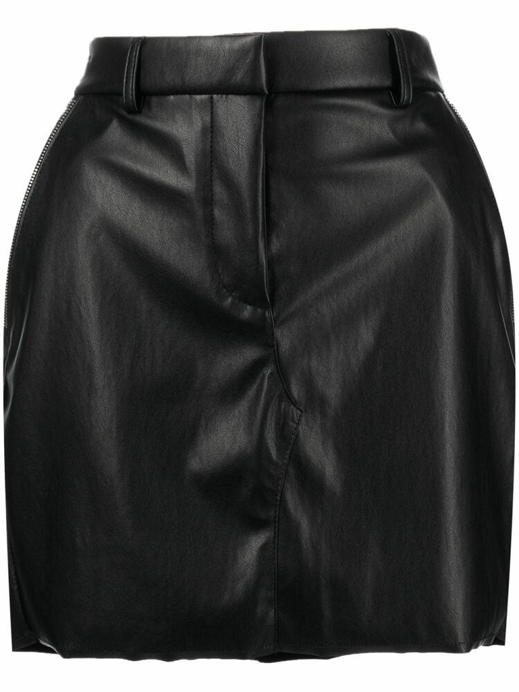 RTA vegan leather Tamires mini-skirt - Black Cover