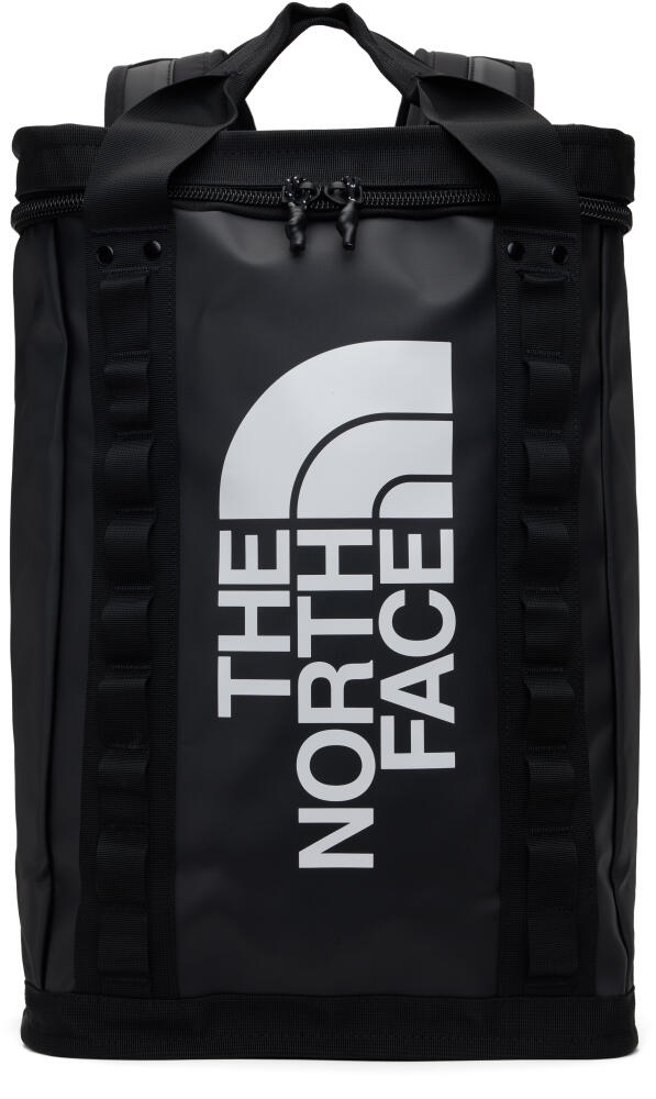 The North Face Black Explore Fusebox L Backpack Cover