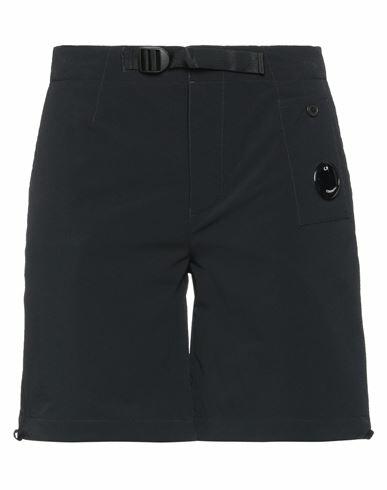 C. p. Company Man Shorts & Bermuda Shorts Black Polyamide, Elastane Cover