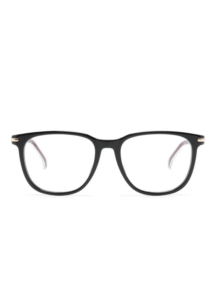 Carrera 308 square-frame acetate glasses - Black Cover