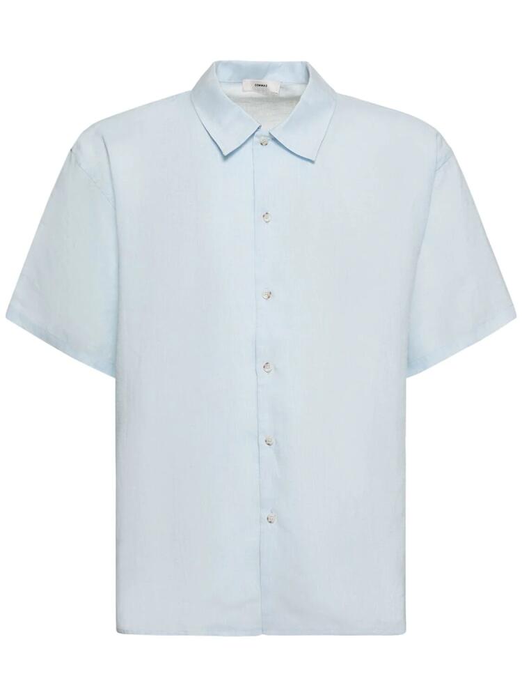 COMMAS Oversize Linen Short Sleeve Shirt Cover