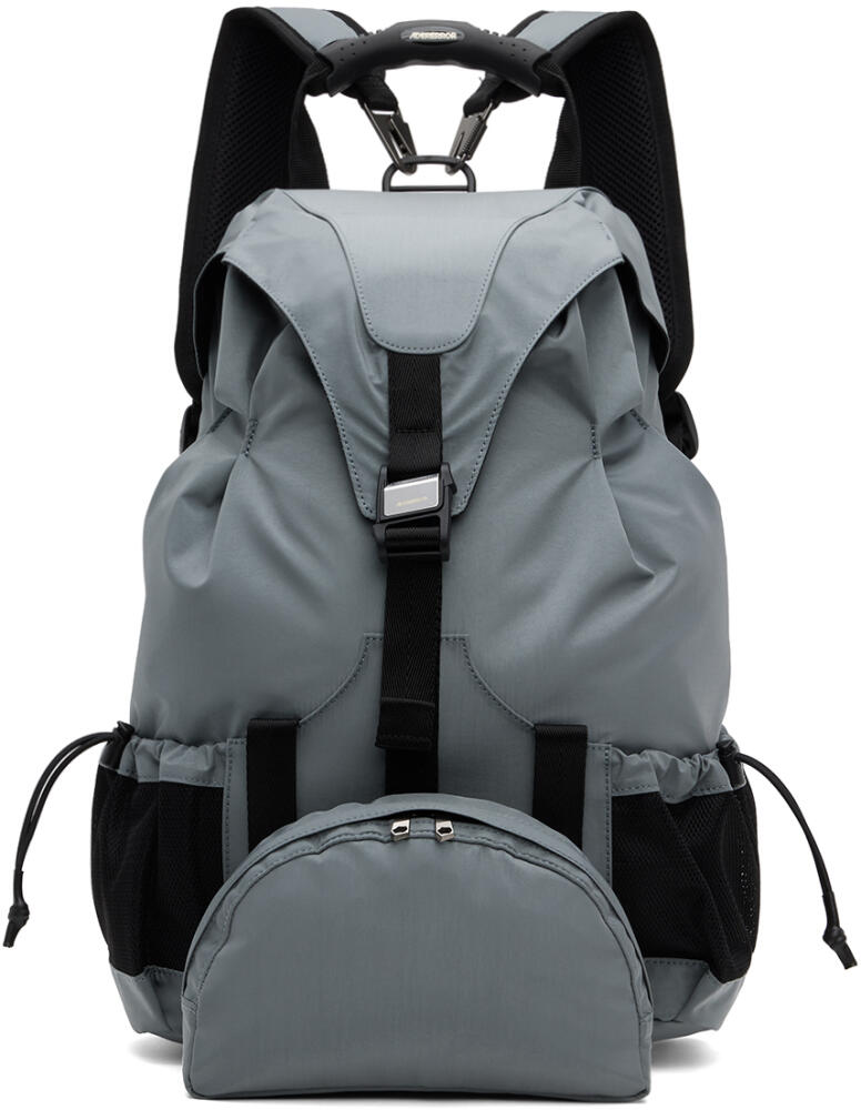 ADER error Gray Badin Backpack Cover