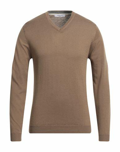 Hamaki-ho Man Sweater Khaki Polyester, Acrylic, Nylon, Merino Wool Cover