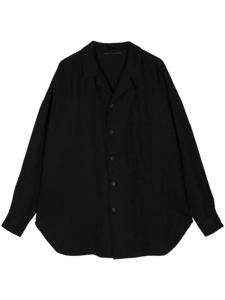 Forme D'expression long-sleeve shirt - Black Cover