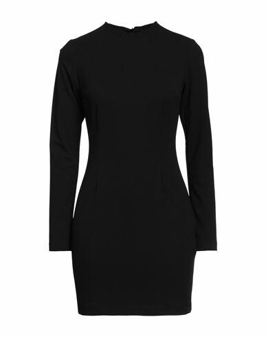 Gaëlle Paris Woman Mini dress Black Polyester, Lyocell, Polyamide Cover