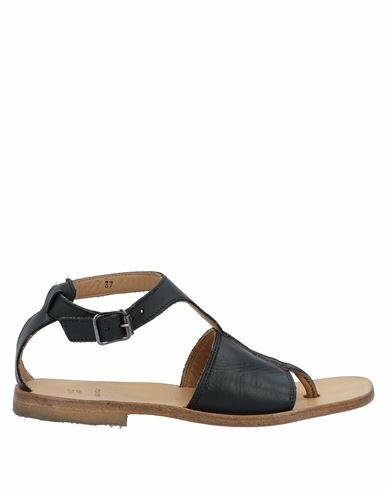 Moma Woman Thong sandal Black Calfskin Cover