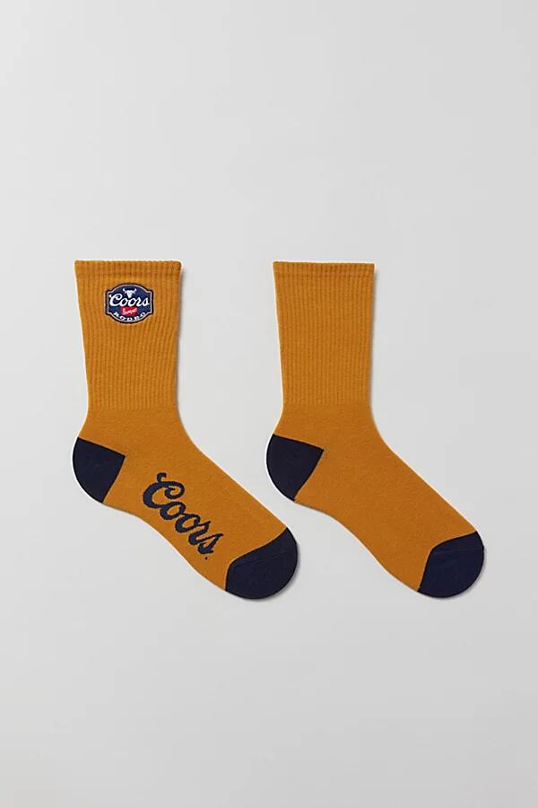 Coors Rodeo Crew Sock in Yellow Cover