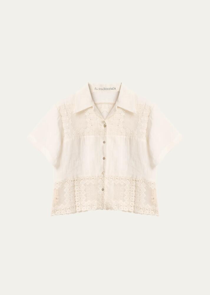 Alix of Bohemia Stevie Picnic Eyelet Shirt Cover