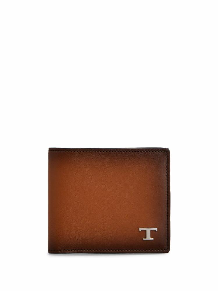 Tod's TSY bi-fold wallet - Brown Cover