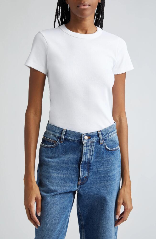 Saks Potts Uma Organic Cotton T-Shirt in White Cover