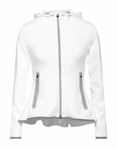 Herno Woman Jacket White Polyamide, Cotton, Polyester Cover