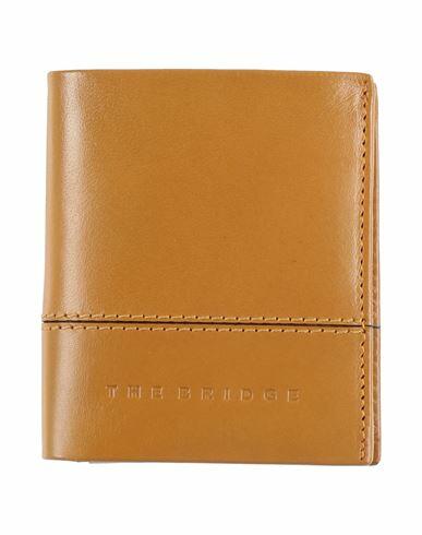 The Bridge Man Wallet Mustard Leather Cover