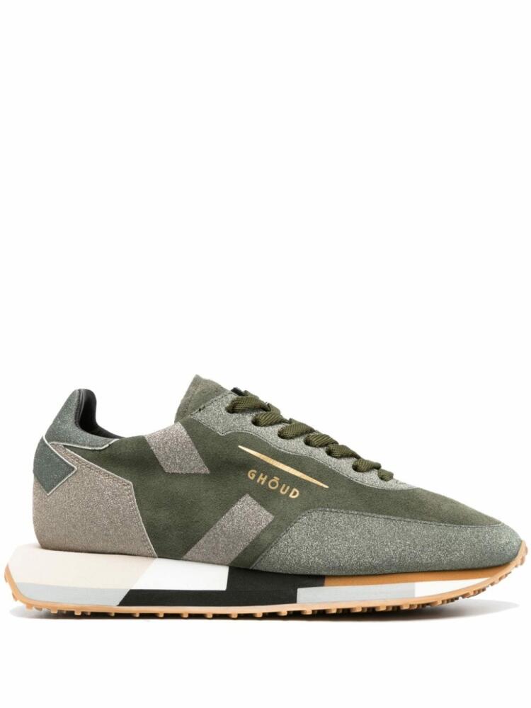 GHŌUD Rush panelled sneakers - Green Cover