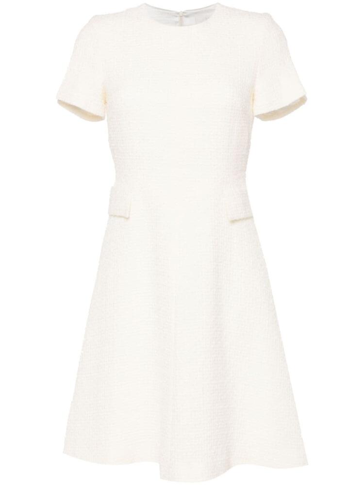 JANE Solange tweed minidress - White Cover