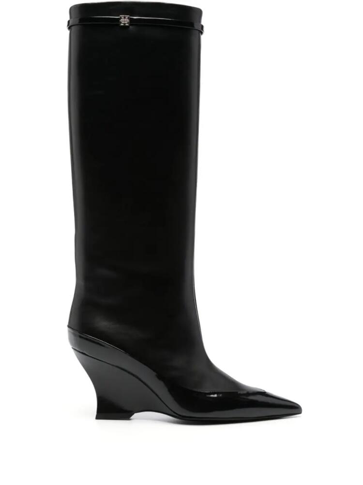 Givenchy Raven 80mm leather boots - Black Cover