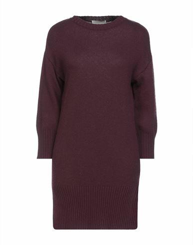 N. o.w. Andrea Rosati Cashmere Woman Sweater Burgundy Cashmere, Viscose, Wool, Polyamide Cover