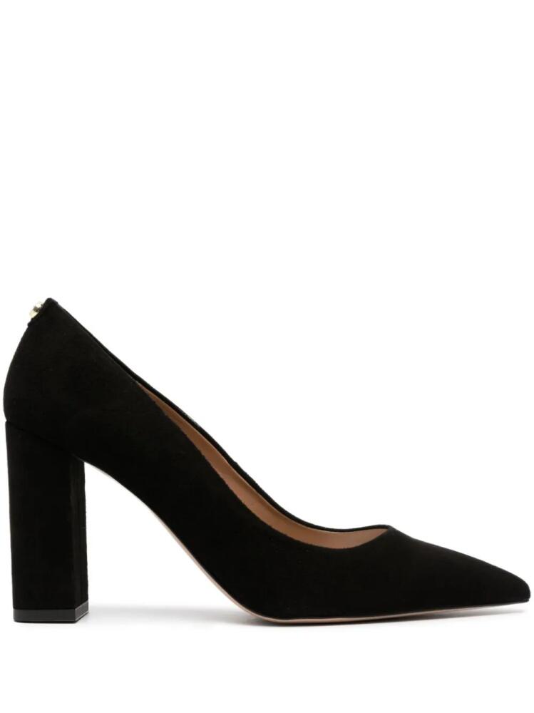 BOSS pointed-toe 95mm suede pumps - Black Cover