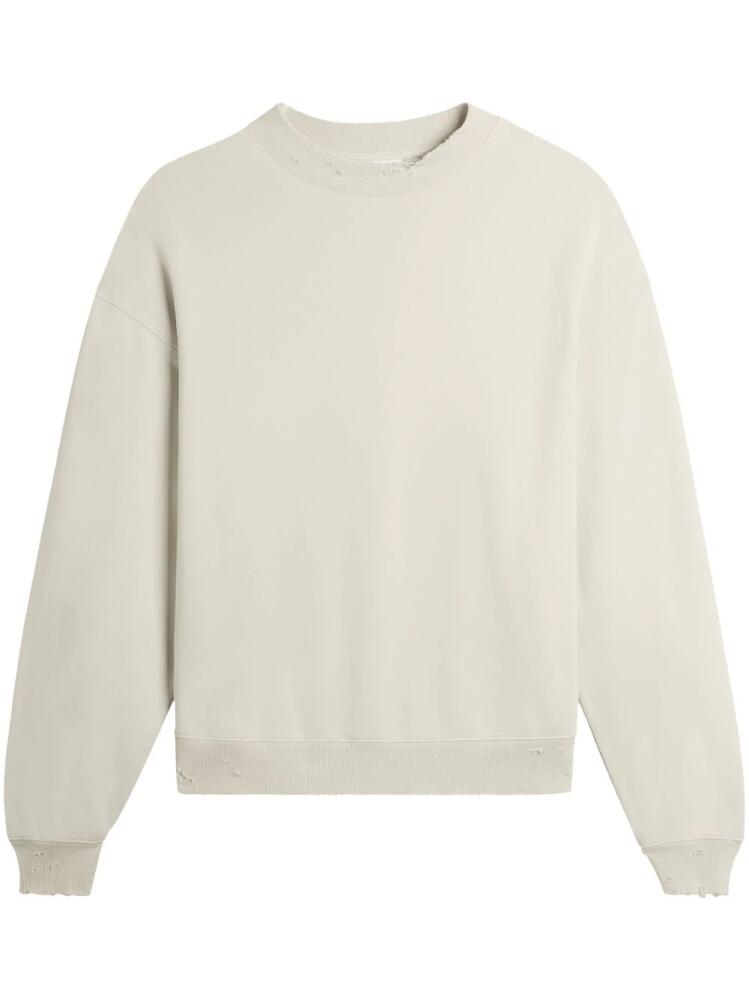 Axel Arigato Vista distressed-finish sweatshirt - Neutrals Cover