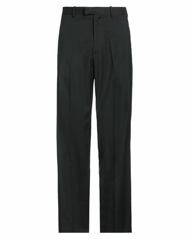 Raf Simons Man Pants Black Virgin Wool, Elastane Cover