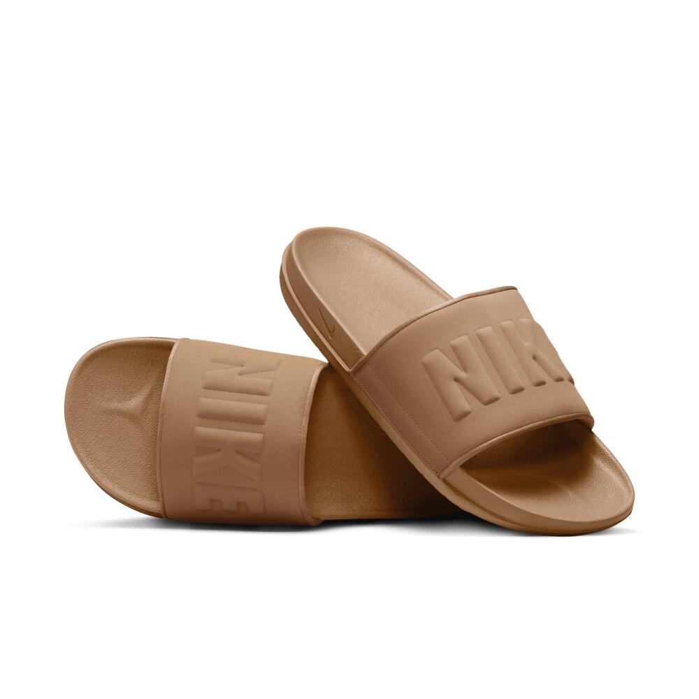 Nike Men's Offcourt Slides in Brown Cover