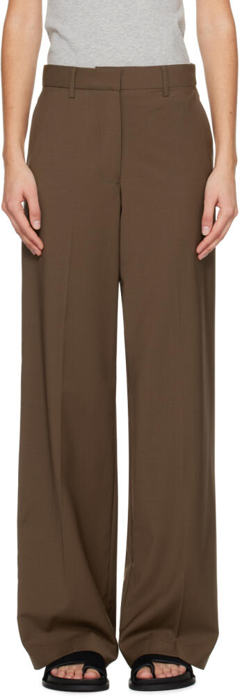 Matteau Brown Tailored Trousers Cover