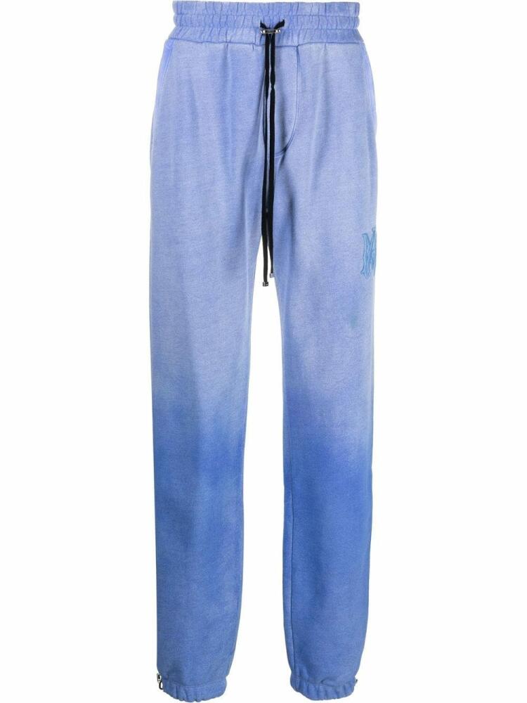 AMIRI faded jersey track pants - Blue Cover