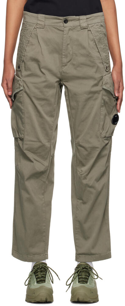 C.P. Company Green Lens Cargo Pants Cover