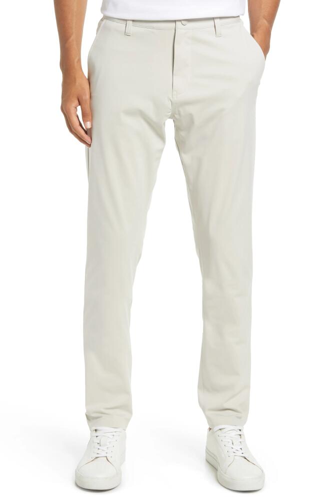 Rhone Commuter Slim Fit Pants in Stone Cover