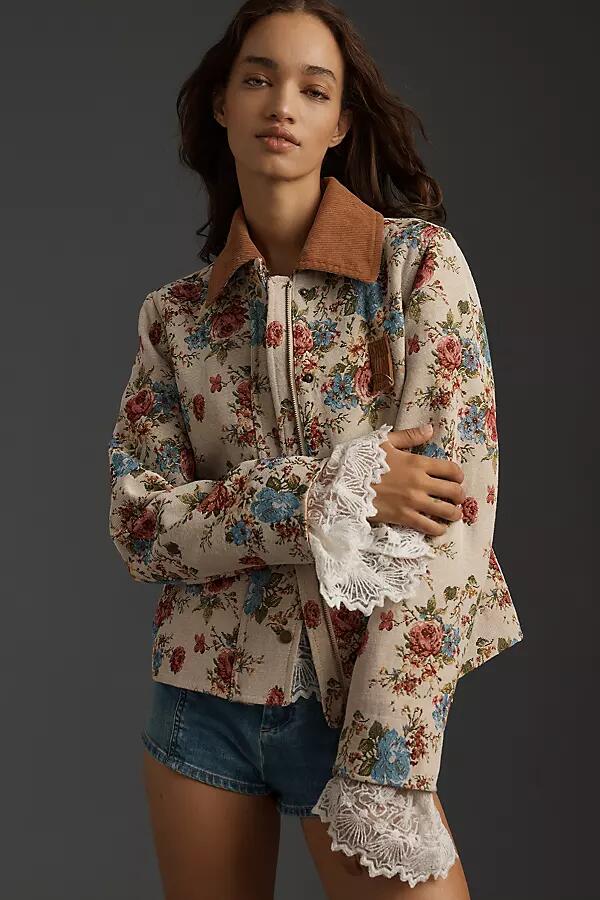 Avec Les Filles Floral Jacket Cover