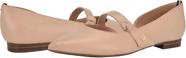 Tommy Hilfiger Venny (Beige) Women's Flat Shoes Cover