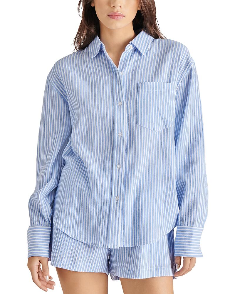 Steve Madden Juna Oversized Boyfriend Shirt Cover