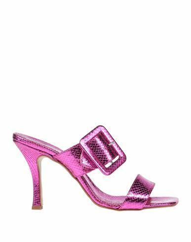 Islo Isabella Lorusso Woman Sandals Fuchsia Textile fibers Cover